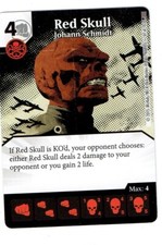Marvel Age of Ultron Dice Masters - Single Card + Die -- Common Red Skull