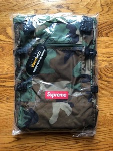 supreme tote backpack woodland camo