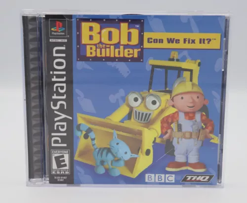 Bob the Builder: Can We Fix It? Sony Playstation 1 PS1 Game CIB Complete Used