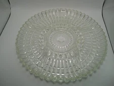Jeannette Glass National Pattern Divided Relish Serving Tray/Platter