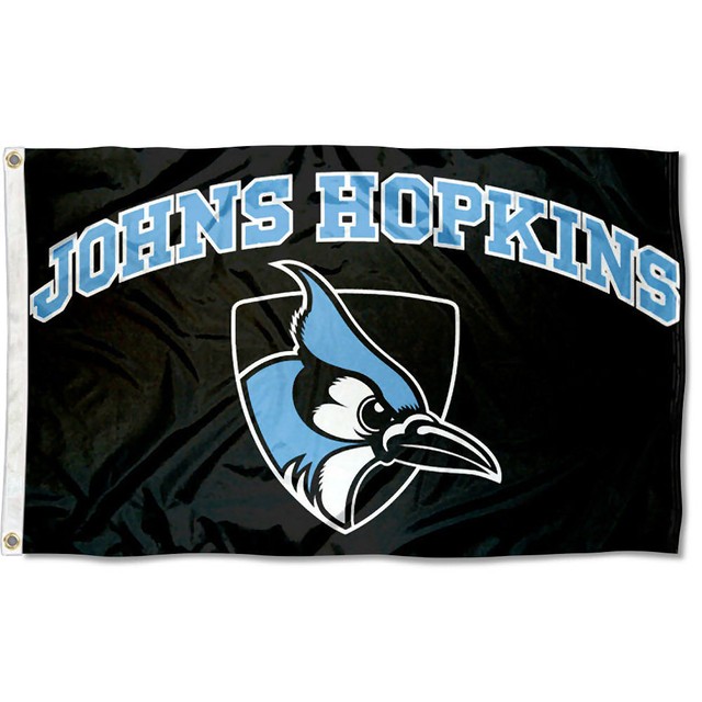 John Hopkins University Blue Jays Black NCAA Flag Tailgating Banner eBay