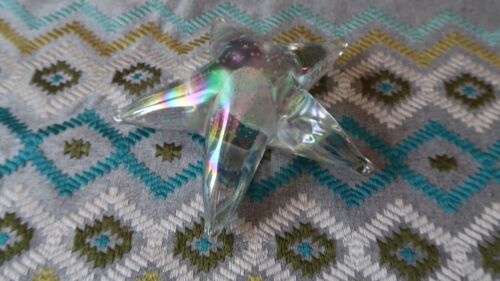 Vintage Carnival Glass Starfish Paperweight Iridescent 5.25" - Picture 3 of 4