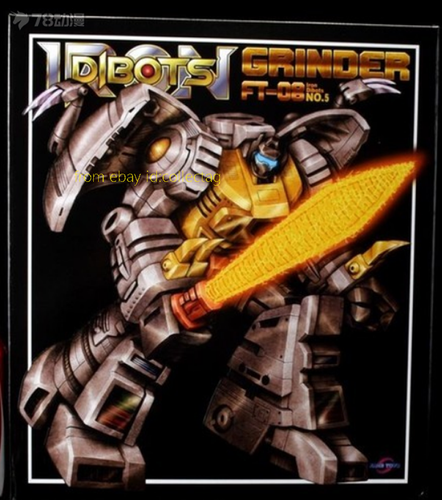 Fans Toys Iron Dibots Ft-08 Grinder Action Figure In Stock Perfect - Picture 5 of 5