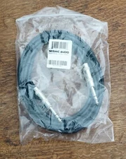 SEISMIC AUDIO ~ Black 1/4" TRS 10' Patch Cables. SATRX 10BLACK. NEW.