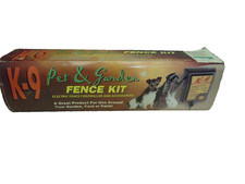 ZAREBA K-9 PET  GARDEN ELECTRIC FENCE KIT 100 FT WITH CONTROLLER  new  