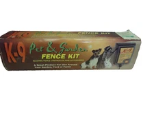 ZAREBA K-9 PET & GARDEN ELECTRIC FENCE KIT 100 FT WITH CONTROLLER ( new ) ^