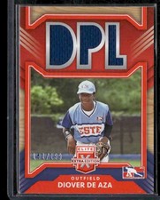 2022 Panini Elite Extra Edition #DM-DA Diover De Aza DPL Materials Orange