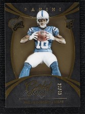 2015 Panini Black Gold Rookie Goldmine Foil 20/49 Phillip Dorsett #RGM-8 jc3