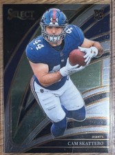 Panini 2025 Select Cam Skattebo #294 Giants Rookie Club Level Football Card