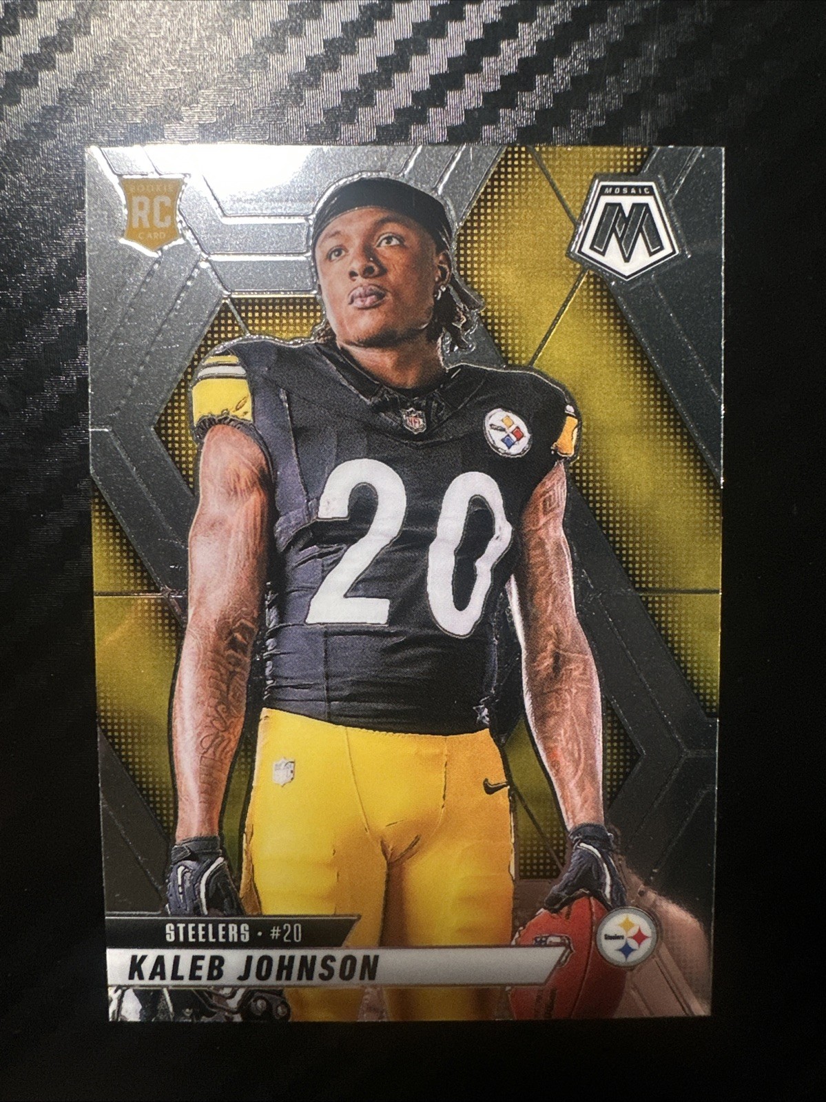 2025 Panini Mosaic - Kaleb Johnson (RC) #289 Image Variation (C1)