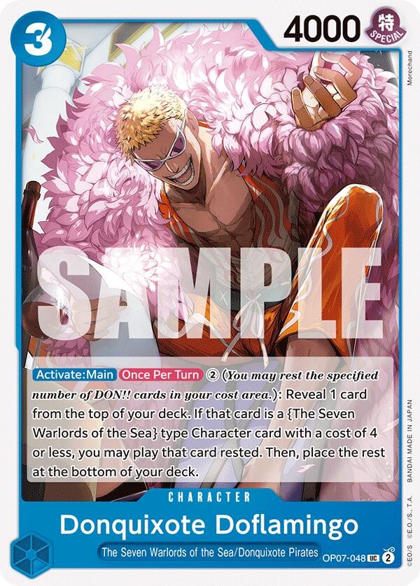 Donquixote Doflamingo - Normal OP07-048 500 Years in the Future NM