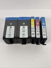 5pk Genuine HP 934XL High Yield Black  935 Color OfficeJet 6820 6835 6830