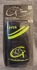 Golfmen The Lever Negative Ion Charged Elbow Brace / Swing Aid - New 