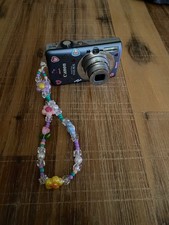 Canon IXUS 95 IS Digital Camera 10.0MP In Blue, Used, Working, Good condition