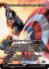 Captain America, First Avenger (Borderless) Marvel Super Heroes Regular