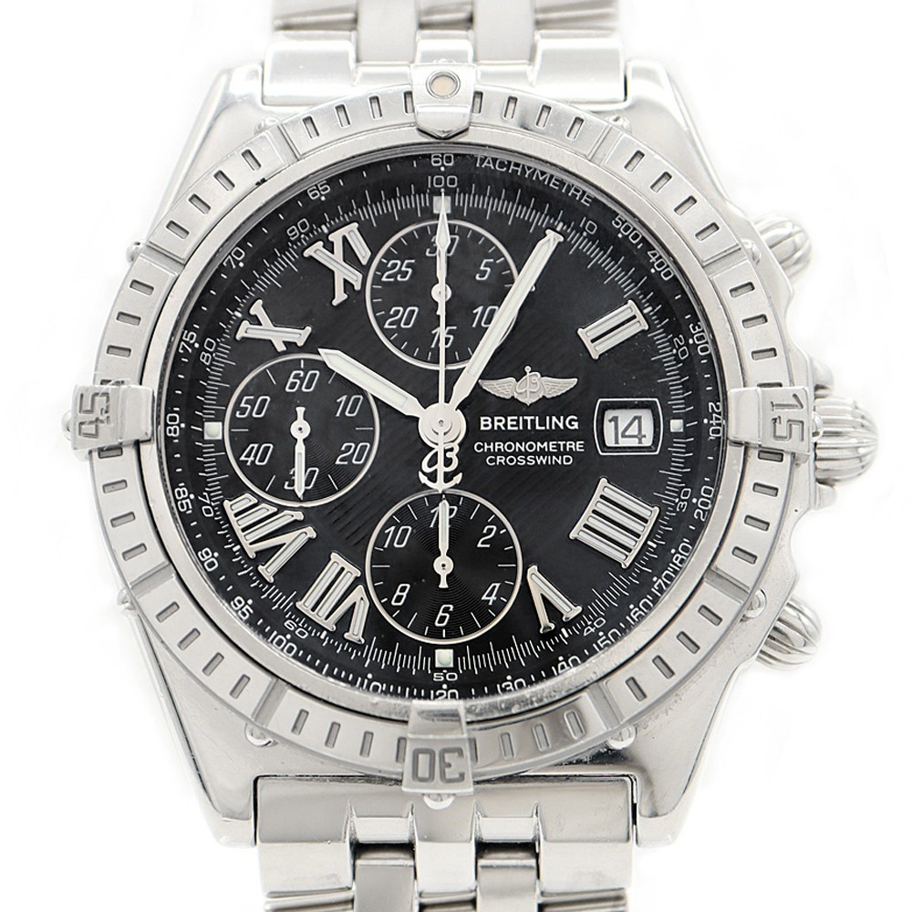 Breitling Crosswind Chronograph Date Men's Watch A13355 A149B10PA