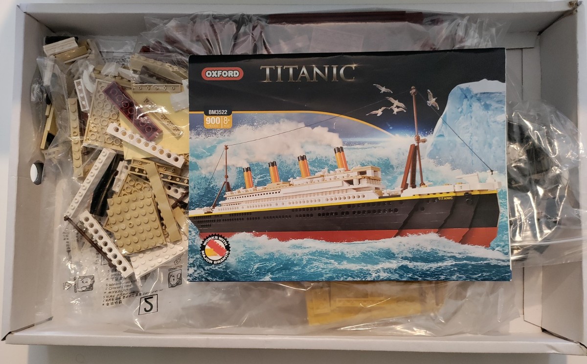 Ship Oxford Bm 3522 Titanic IMEX Oxford Titanic Brick Building Set