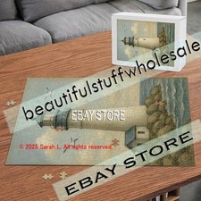 500 piece jigsaw puzzle Light seaside nautical