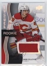 2023-24 Upper Deck Premier Rookies Jersey Jakob Pelletier #137 1c5x