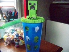 Mine Craft Drinking Glass