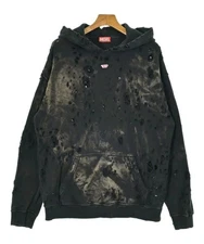 Diesel Men's Parka S Black Beige Used Secondhand Clothing