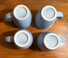 SET OF 4  CORELLE PERIWINKLE LIGHT BLUE 12 OZ STONEWARE COFFEE MUGS — photo 4