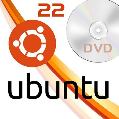 UBUNTU 22 LTS Linux Install & Live 64bit DVD