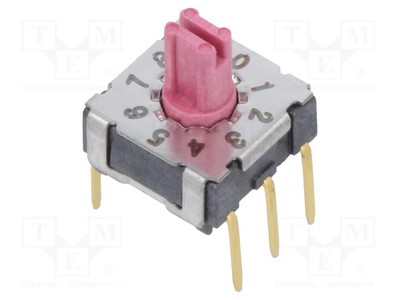 Pos: 10 DEC/BCD Kodierschalter RKontakt max: 80mΩ THT M