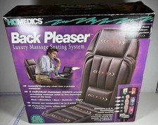 Homedics Back Pleaser sistema de asientos masajeador de lujo NUEVO-caja abierta
