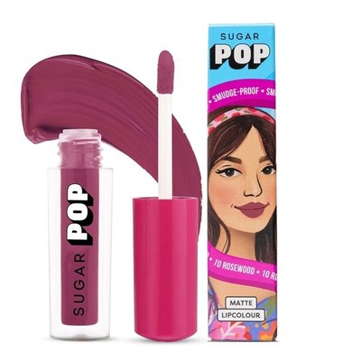 SUGAR POP Matte Lipcolour Vitamin E Super-Pigmented Smudge-proof Rosewood 1,6 ml