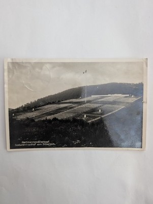 Hartmannsweilerkopf Ansichtskarte Soldatenfriedhof Gedenkstätte 1. Weltkrieg 