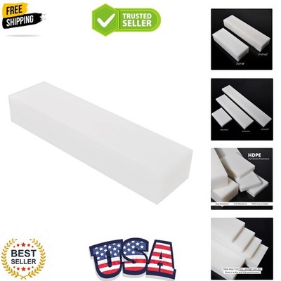 HDPE Block White PE Polyethylene Rectangular Solid Plastic Tapping Block High...
