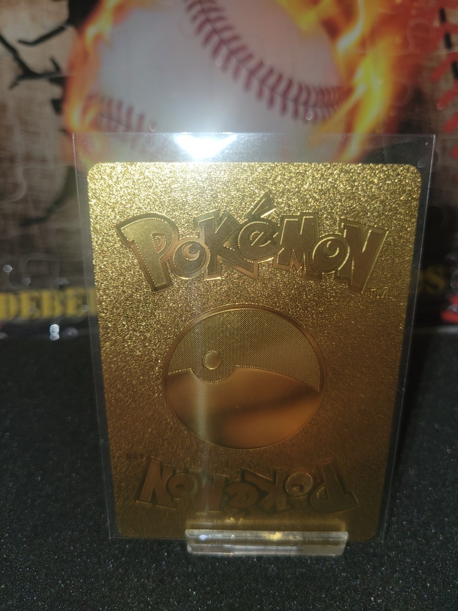 Pokemon Zacian V 220HP Gold Foil Fan Art Card 138/202 2019 Pokemon