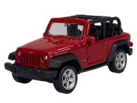 Welly Jeep Wranger Rubicon RED 1:60 52276 NEW Diecast Metal Model