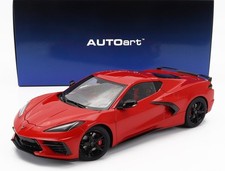 AUTOart 1/18 Chevrolet Corvette C8 Z51 Stingray Spider 2020 Red 71282