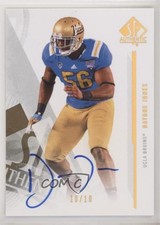 2013 SP Authentic Gold Auto 10/10 Datone Jones #74 Auto pn1