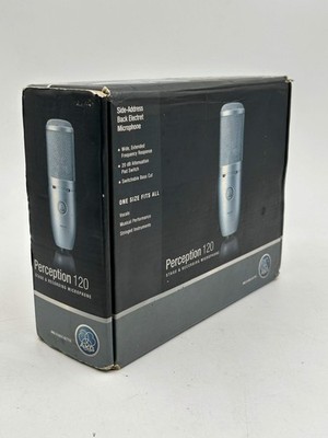 AKG Perception 120 Microphone Blue Studio Condenser Recording Gear Tested - Used