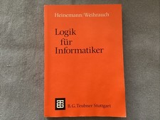 Buch Heinemann/Weihrauch Logik für Informatiker, B.G. Teubner, Studium