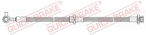 Quick Brake Bremsschlauch Rechts, Vorderachse FüR Nissan-image