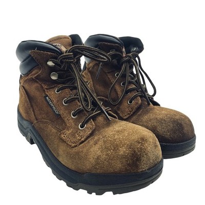 Brahma Boots Womens 8 Diane Hiking Suede Waterproof Lace Up Outdoor Workwear