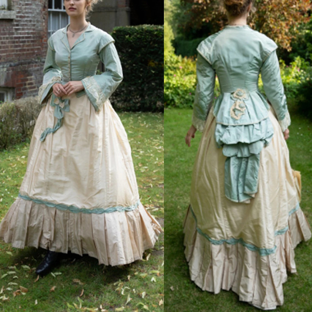 princess day dress Blue Princess Dress 8