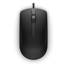 Dell Optical Wired Mouse (MS116BK) - Brand New