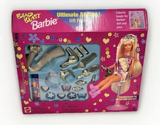 Vintage Mattel Barbie Bead Blast Ultimate Styling Gift Packs Doll Accessory Set