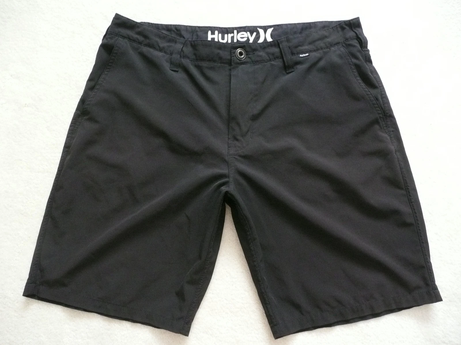 Hurley Phantom All Day Performance Stretch Chino Shorts Walkshort Sz 34-35