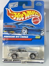 1997 Hot Wheels Porsche 911 SC Targa Silver Diecast Car 1:64 Collector #608 NEW