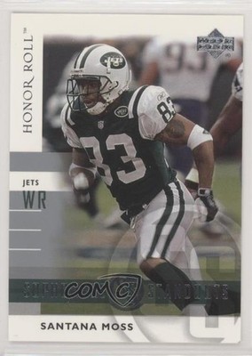 2002 Upper Deck Honor Roll Sophomore Standouts Wide Receivers Santana Moss 2l4