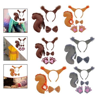 Fascia Capelli Kawaii Con Orecchie | Hairband Soffice Per Costumi Halloween E Feste - Foto 2