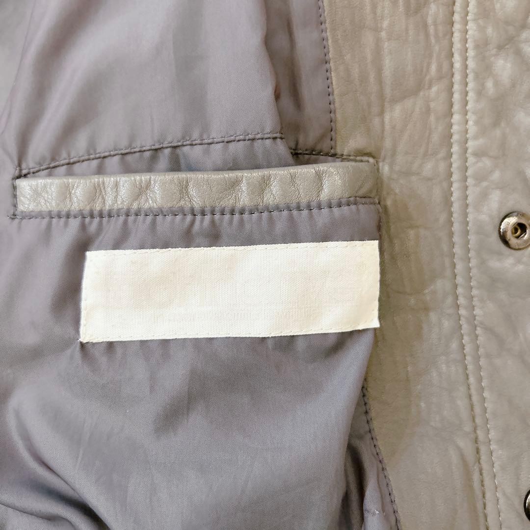 Good nonnative leather jacket gray autumnwinter p… - image 9