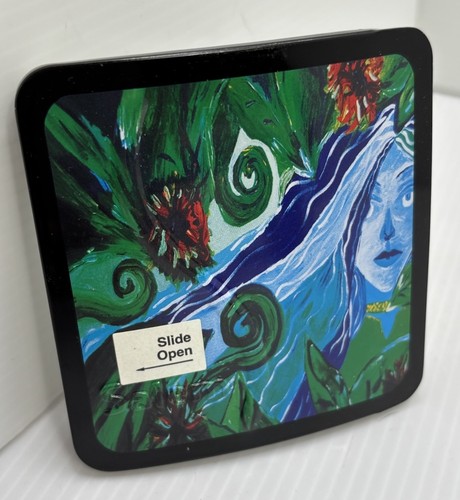 Abstract Salem Tin Slide Art Case Mistic