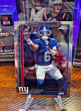 2025-26 Topps Chrome Football #306 Jaxson Dart RC Rookie NM+